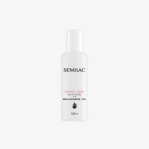 Semilac Aceton Expert Care Z Olejem Makadamia 125ml