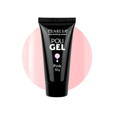 Claresa Poli Gel Żel Budujący Pink 30g