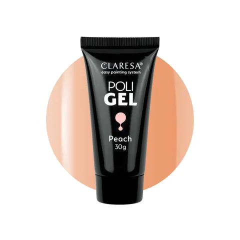 Claresa Poli Gel Żel Budujący Peach 30g