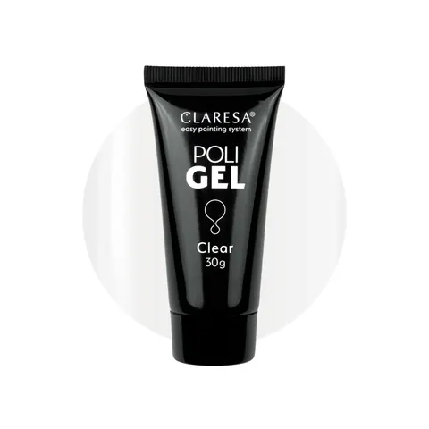 Claresa Poli Gel Żel Budujący Clear 30g