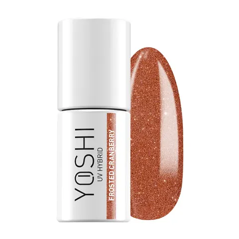 Yoshi 623 Frosted Cranberry Lakier Hybrydowy 6 ml
