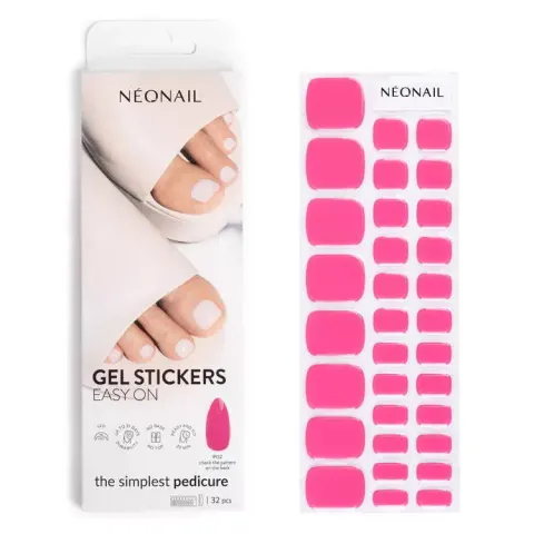 Neonail Naklejki Gel Stickers Easy On P02