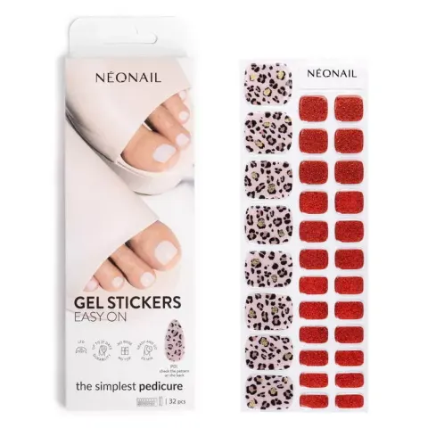 Neonail Naklejki Gel Stickers Easy On P01