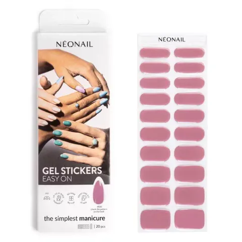 Neonail Naklejki Gel Stickers Easy On M08