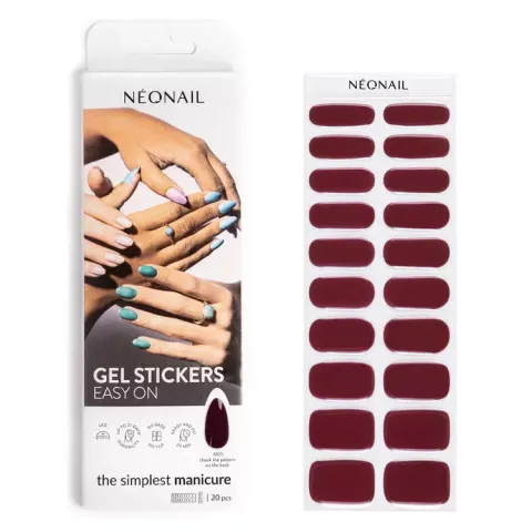 Neonail Naklejki Gel Stickers Easy On M05