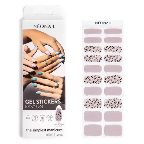 Neonail Naklejki Gel Stickers Easy On M04