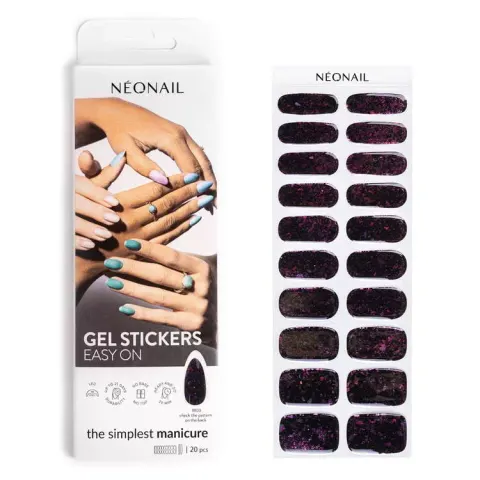 Neonail Naklejki Gel Stickers Easy On M03