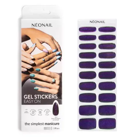 Neonail Naklejki Gel Stickers Easy On M02
