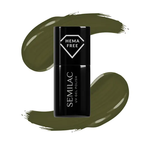 Semilac 421 Baobab Green Lakier Hybrydowy 7ml