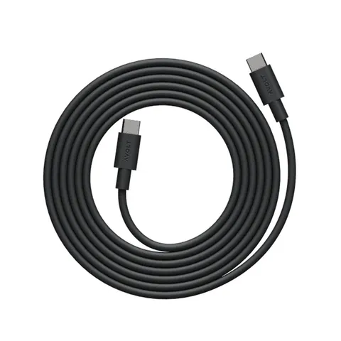 Avolt Kabel 1 USB C do ładowania USB C 2 m - czarny