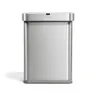 Simplehuman kosz na śmieci z czujnikiem ruchu SENSOR sterowany głosem 58 l