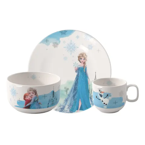 Villeroy & Boch Disney Frozen zestaw naczyń dla dzieci 3 el