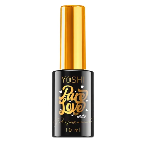 Yoshi Top Pure Love White 10 ml Białe Serduszka