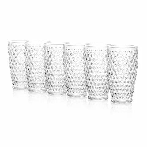 Stolzle Lausitz Oberglas Otto szklanki do wody soków drinków 473 ml. 6 szt.