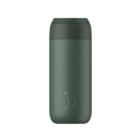 Chilly's Bottles Series 2 kubek termiczny bidon na wodę termos na kawę herbatę 500 ml zielony