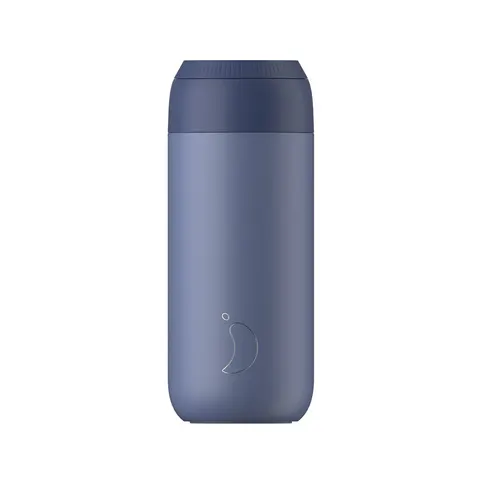 Chilly's Bottles Series 2 kubek termiczny bidon na wodę termos na kawę herbatę 500 ml niebieski