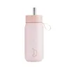 Chilly's Bottles Series 2 kubek termiczny bidon na wodę termos na kawę herbatę 2w1 ze słomką 750 ml różowy