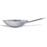 Pujadas Vollrath wok ze stali nierdzewnej Pro Expert z okrągłą podstawą 36 cm