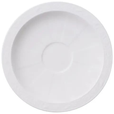 Villeroy & Boch - White Pearl Spodek do filiżanki do espresso 13 cm.