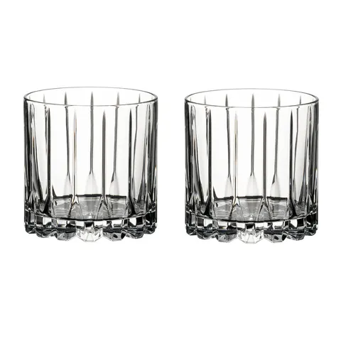 RIEDEL BAR Rock Glass – 2 szt. Kieliszki do mocnych alkoholi 283ml
