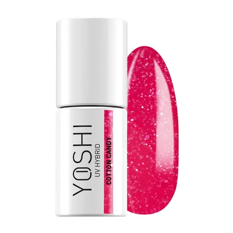 Yoshi 723 Cotton Candy Lakier Hybrydowy 6 ml