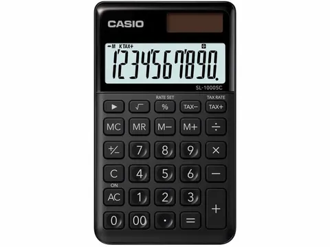 Kalkulator Casio SL-1000 SC-BK Czarny