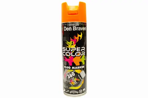 Lakier geodezyjny BOSTIK FLUO MARKER 360 pomarańczowy 500ml