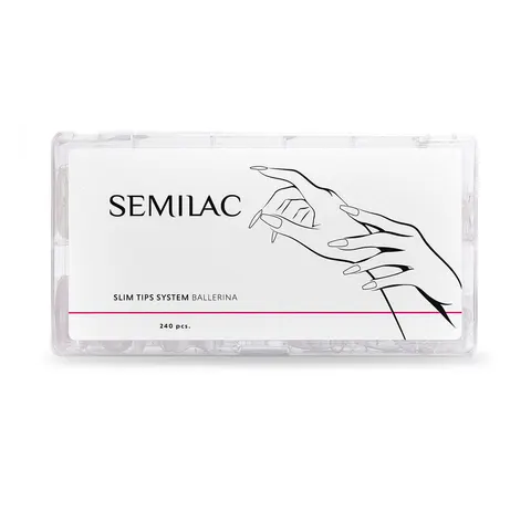 Semilac Slim Tips System Ballerina 240szt
