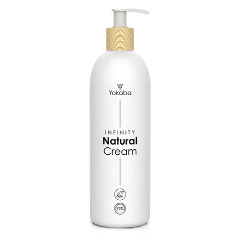 Yokaba Natural Cream Nawilżający Krem do Dłoni, Stóp i Ciała 500 ml