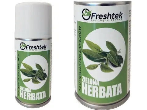 Neutralizator zapachów dozownik wkład Freshtek Zielona herbata 250ml