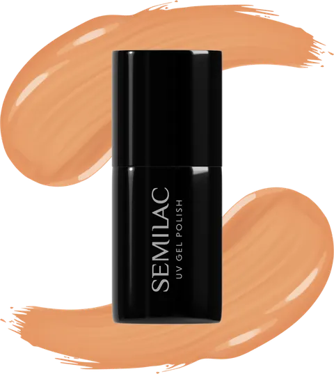 Semilac 600 Apricot Crush Lakier Hybrydowy 7ml