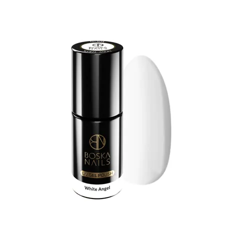 Boska Nails 301 White Angel Lakier Hybrydowy 6 ml