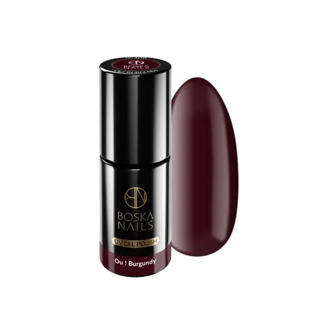 Boska Nails 306 OU! Burgundy Lakier Hybrydowy 6 ml