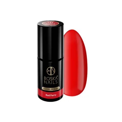 Boska Nails 326 Divine Red Ferry Lakier Hybrydowy 6 ml