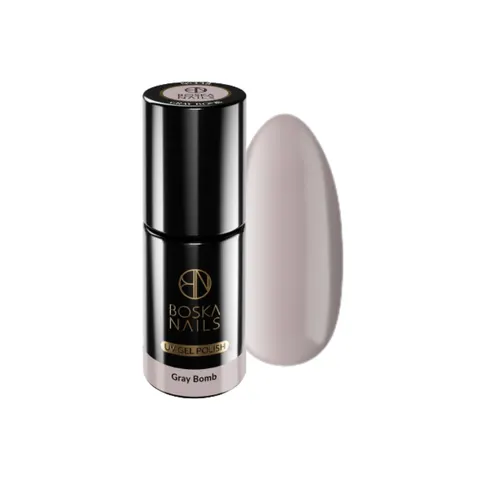 Boska Nails 338 Gray Bomb Lakier Hybrydowy 6 ml