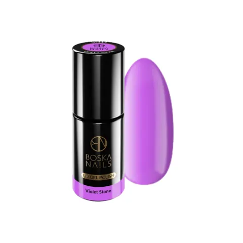 Boska Nails 343 Violet Stone Lakier Hybrydowy 6 ml