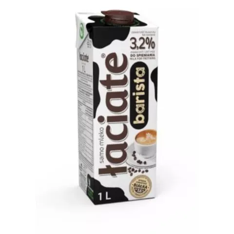 Mleko UHT ŁACIATE 1,0 L 3,2% BARISTA