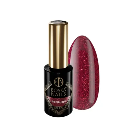Boska Nails 447 Special Red Lakier Hybrydowy 6 ml