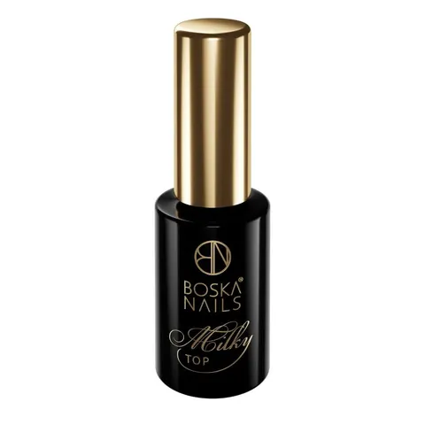 Boska Nails Top Hybrydowy Top Milky 10ml