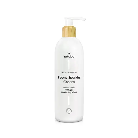 Yokaba Peony Sparkle Nawilżający Krem do Rąk 230 ml