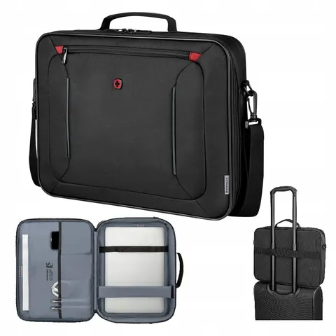 Torba na laptopa 16 cali 42 x 33 cm PASEK na ramię Wenger czarna