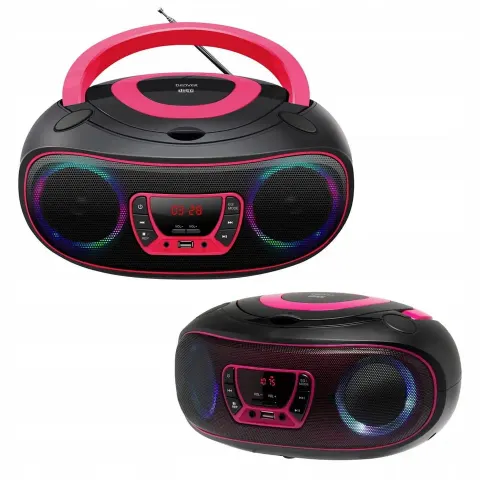 Radio Denver TCL-212BTP Różowe - Pink