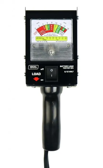 Tester akumulatorów obciążeniowy 6V / 12V - Ideal LBT104
