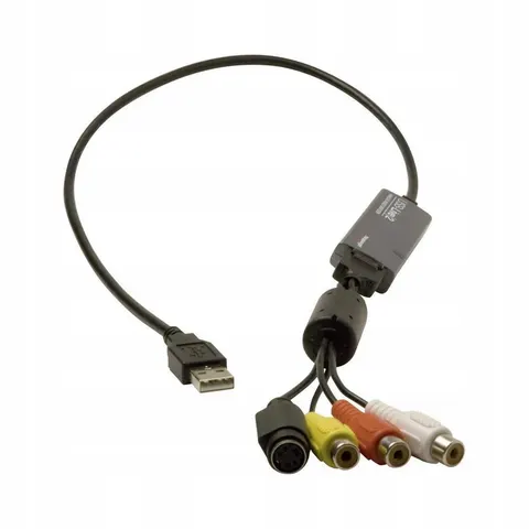 Grabber AV konwerter ADAPTER cinch PRZECHWYTYWANIE obrazu VHS audio-video