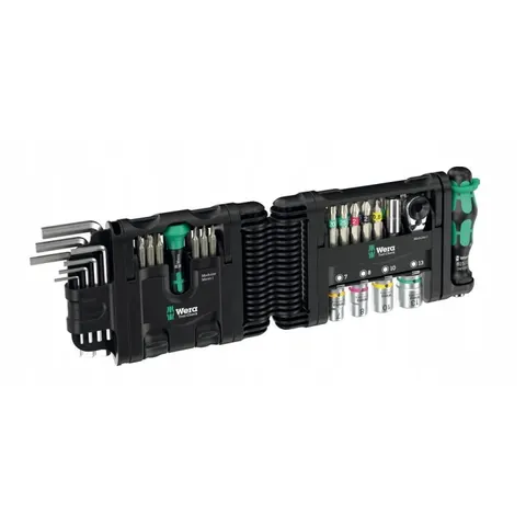 Zestaw narzędzi BITY NASADKI IMBUSY Tool-Check Modular 50 elementów WERA