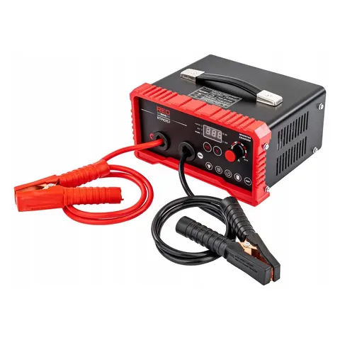 Prostownik z rozruchem inwertorowy akumulatorowy 12/24V 180A ładowarka 30A