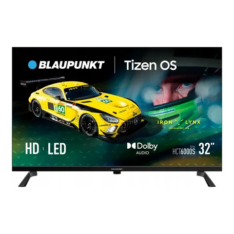 Telewizor LED Blaupunkt 32" HD WiFi smart TV Tizen OS Dual Band Dolby Audio