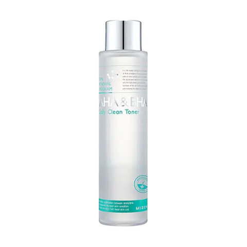 MIZON Peelingujący toner z kwasami do twarzy AHA & BHA Daily Clean Toner 150ml