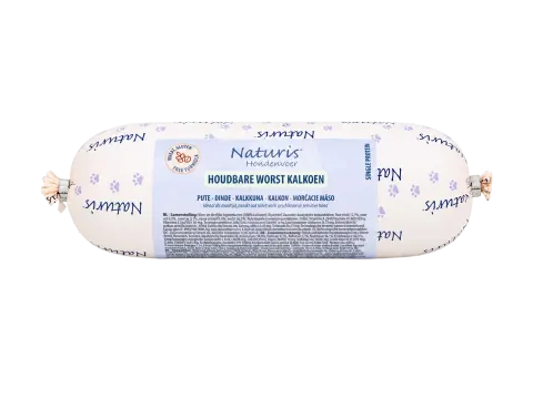 NATURIS Kiełbasa treningowa z indyka 650g