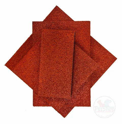 Target gumowy wys. 3cm ceglasty